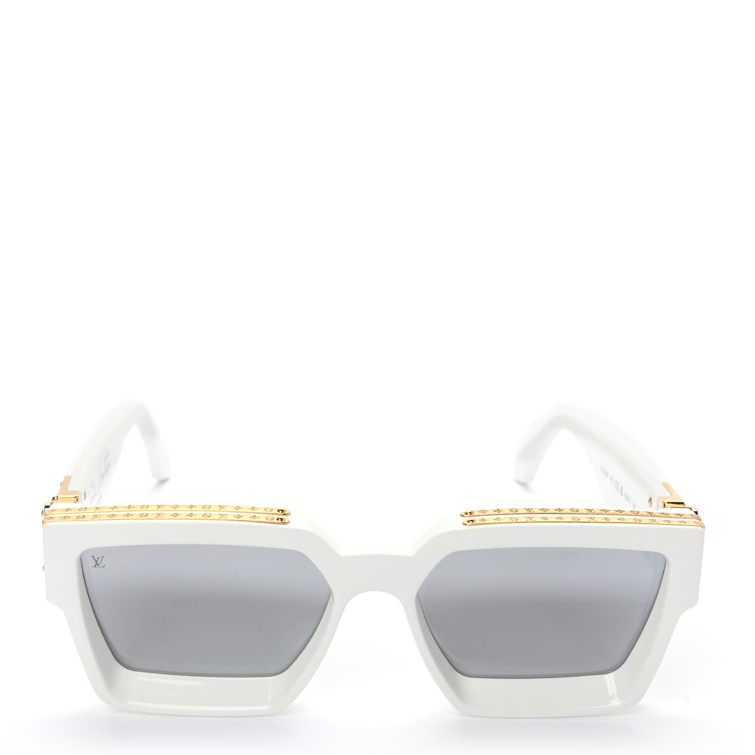 Louis Vuitton Acetate 1.1 Millionaires Z1166W Sunglasses White 2 of 8