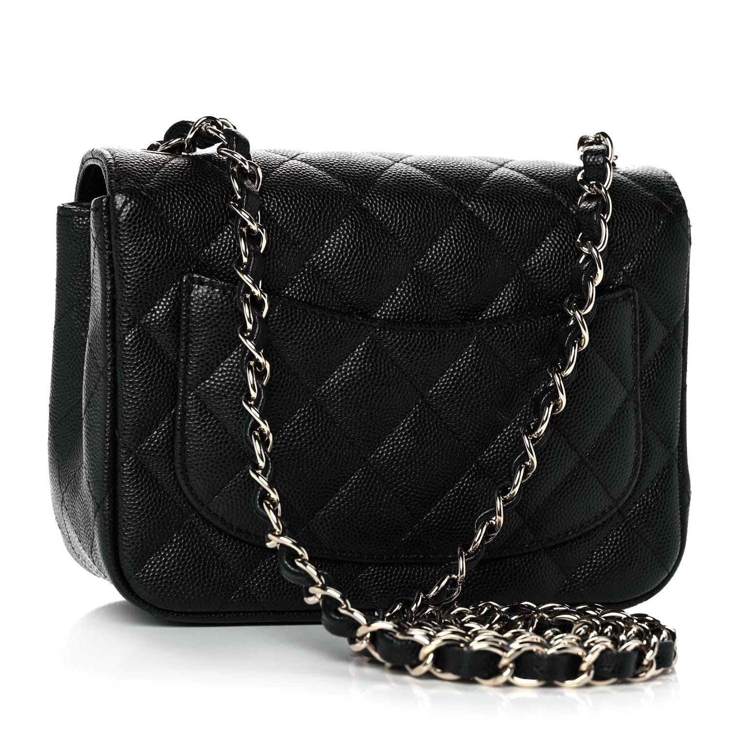 Chanel Caviar Quilted Mini Square Flap Black 3 of 13