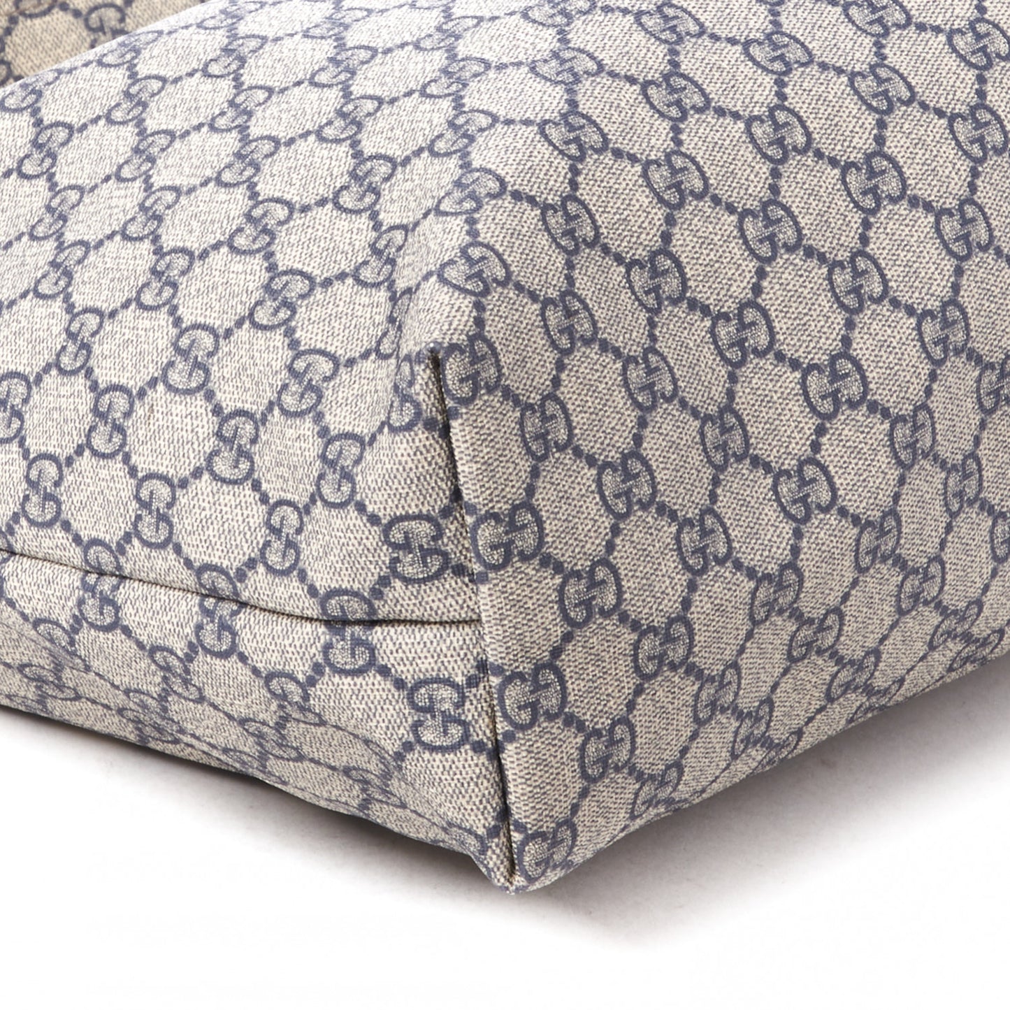 GG Plus Monogram Medium Signature Web Loop Tote Navy