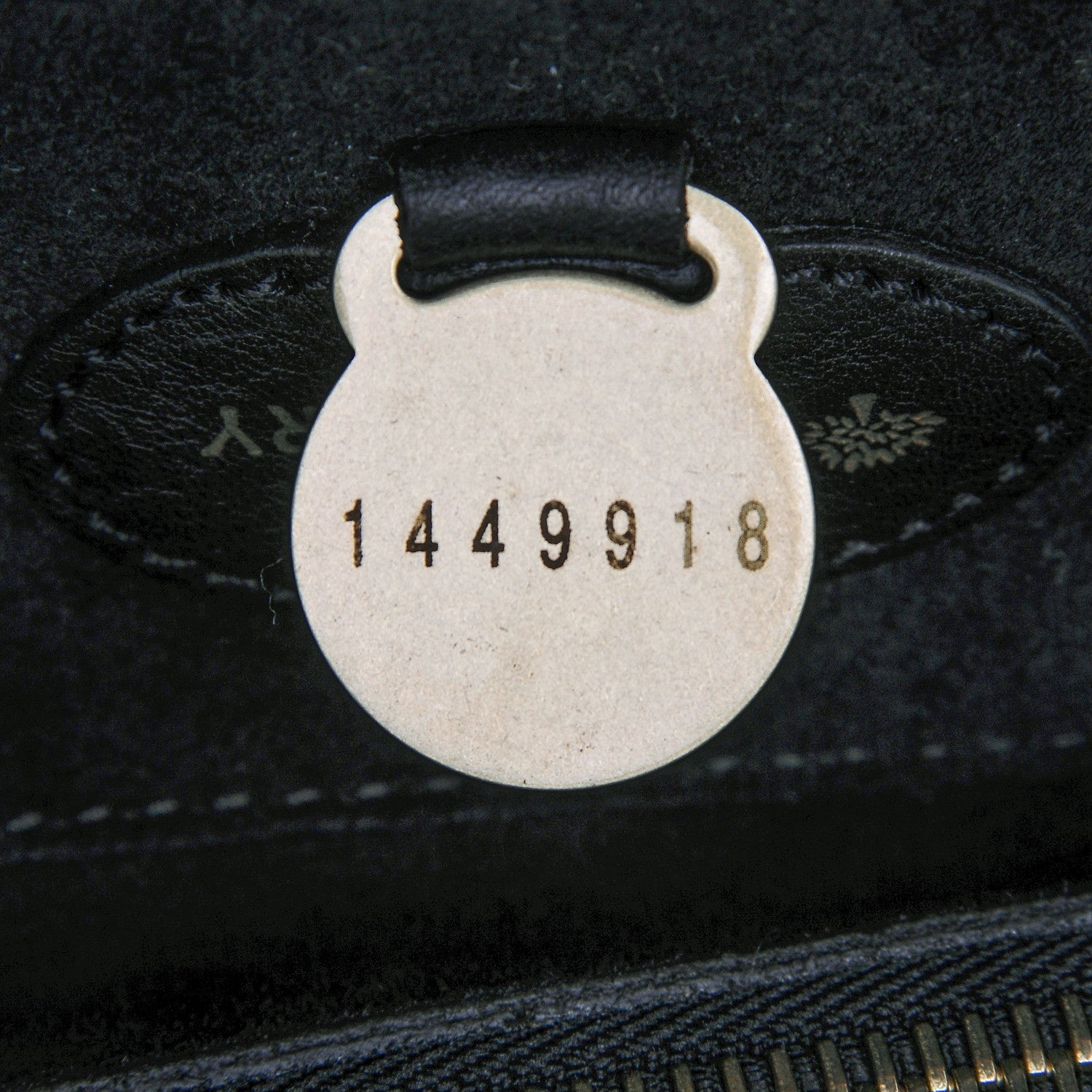 Mulberry Crocodile Embossed Bayswater Black 7 of 7