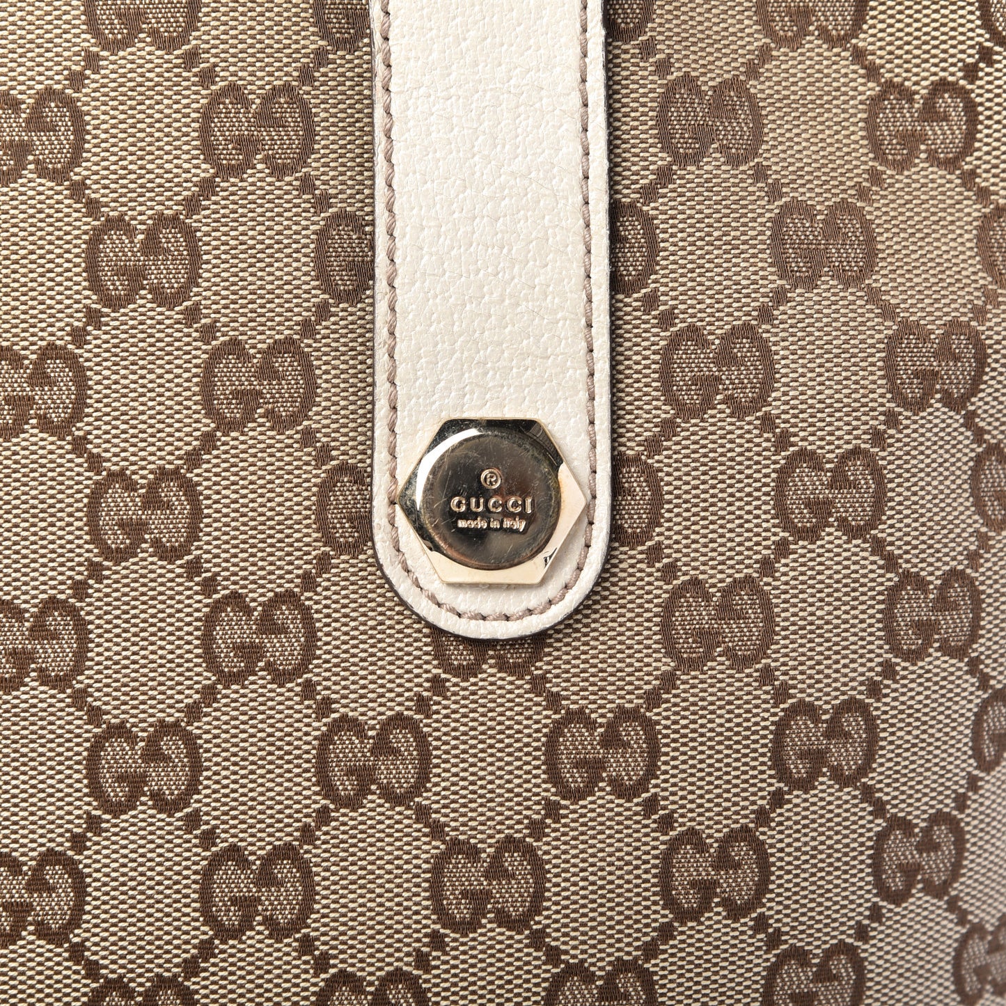Monogram Charmy Tote Off White