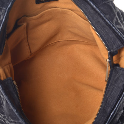 Louis Vuitton Denim Neo Cabby MM Black 6 of 10
