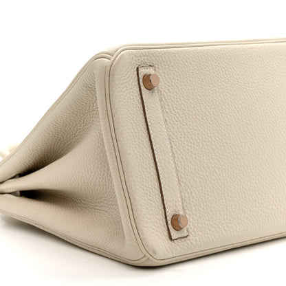 Hermes Togo Birkin 30 Craie 9 of 13