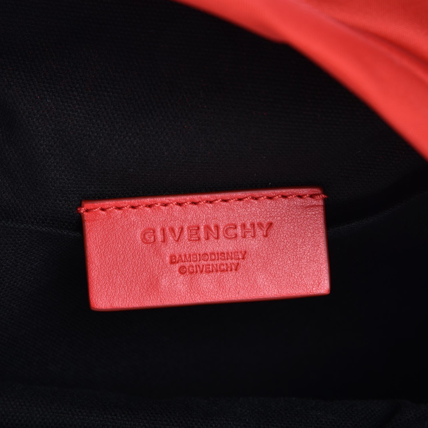 Givenchy Nylon Bambi Print Nano Backpack Red 6 of 7