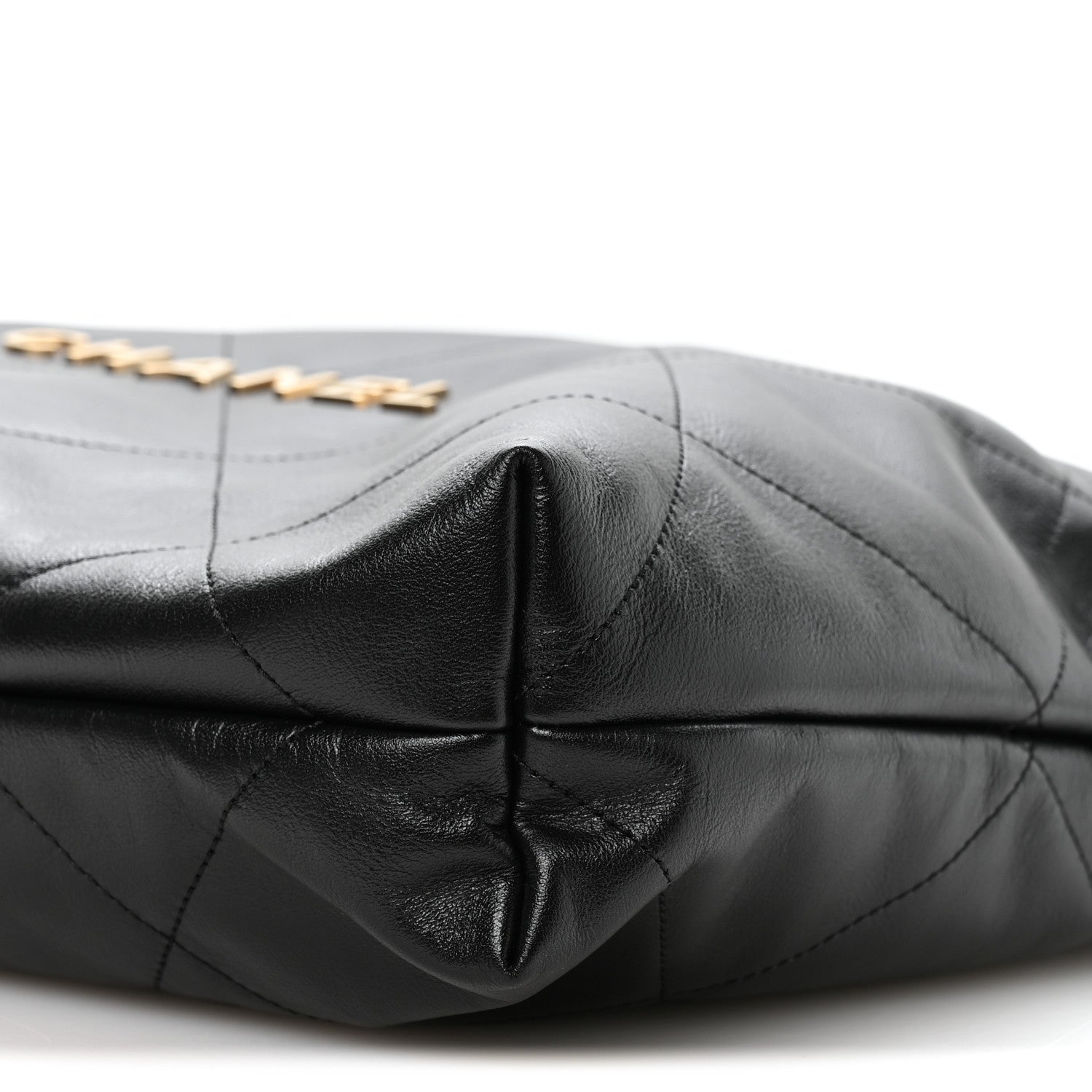 Chanel Shiny Calfskin Quilted Chanel 22 Black 11 of 11