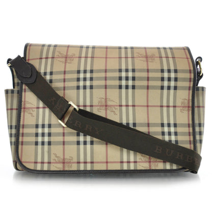 Burberry Haymarket Check Messenger 1 of 8