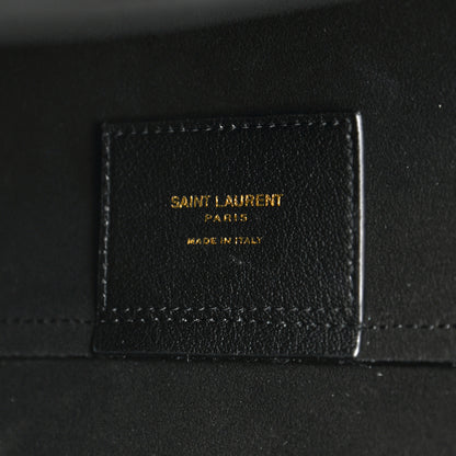 Saint Laurent Calfskin Large Shopping Tote Black 6 of 9
