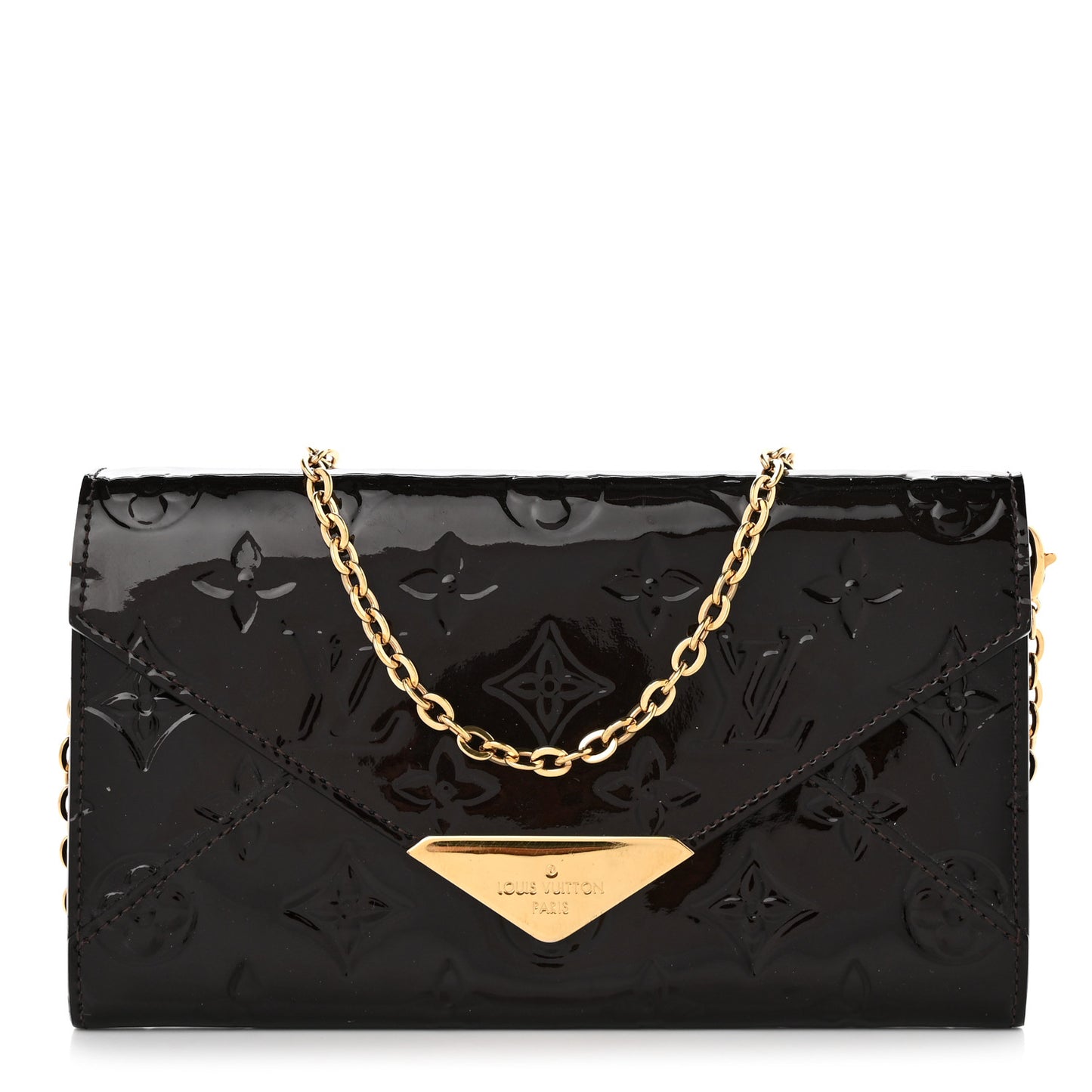 Vernis Mira MV Chain Wallet Amarante