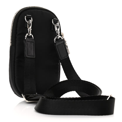 Prada Tessuto Nylon Pocket Mini Bag Black 3 of 9