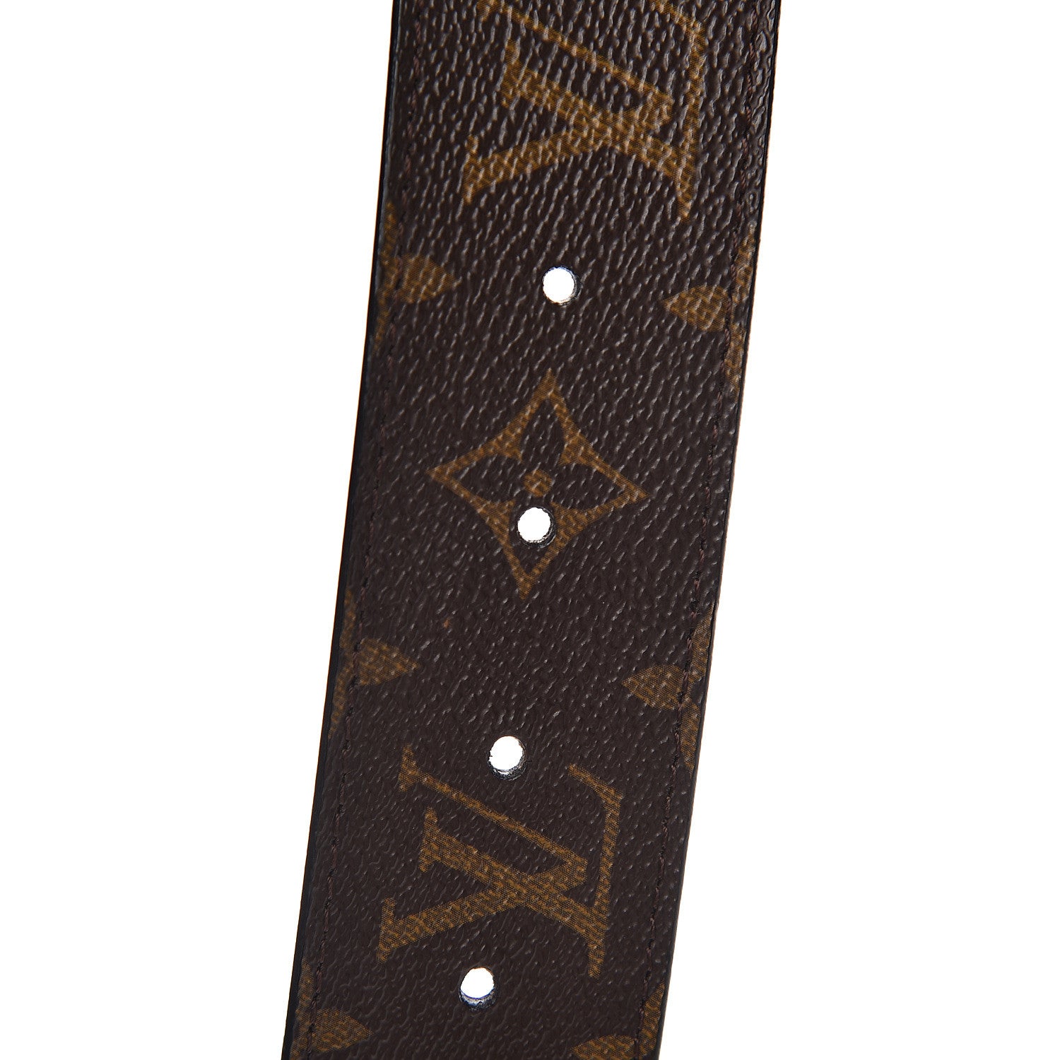 Louis Vuitton Calfskin Monogram 40mm LV Initiales Reversible Belt 90 36 Black 5 of 8