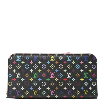Louis Vuitton Monogram Multicolor Insolite Wallet Black Grenade 1 of 6