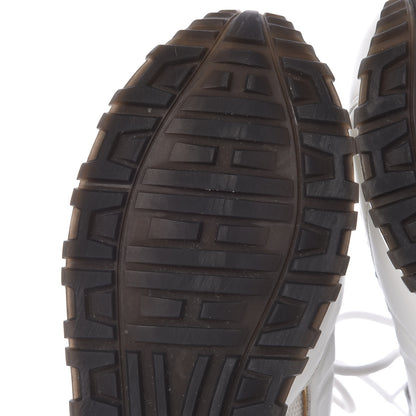 Louis Vuitton Calfskin Monogram Run Away Sneakers 38 White 9 of 14