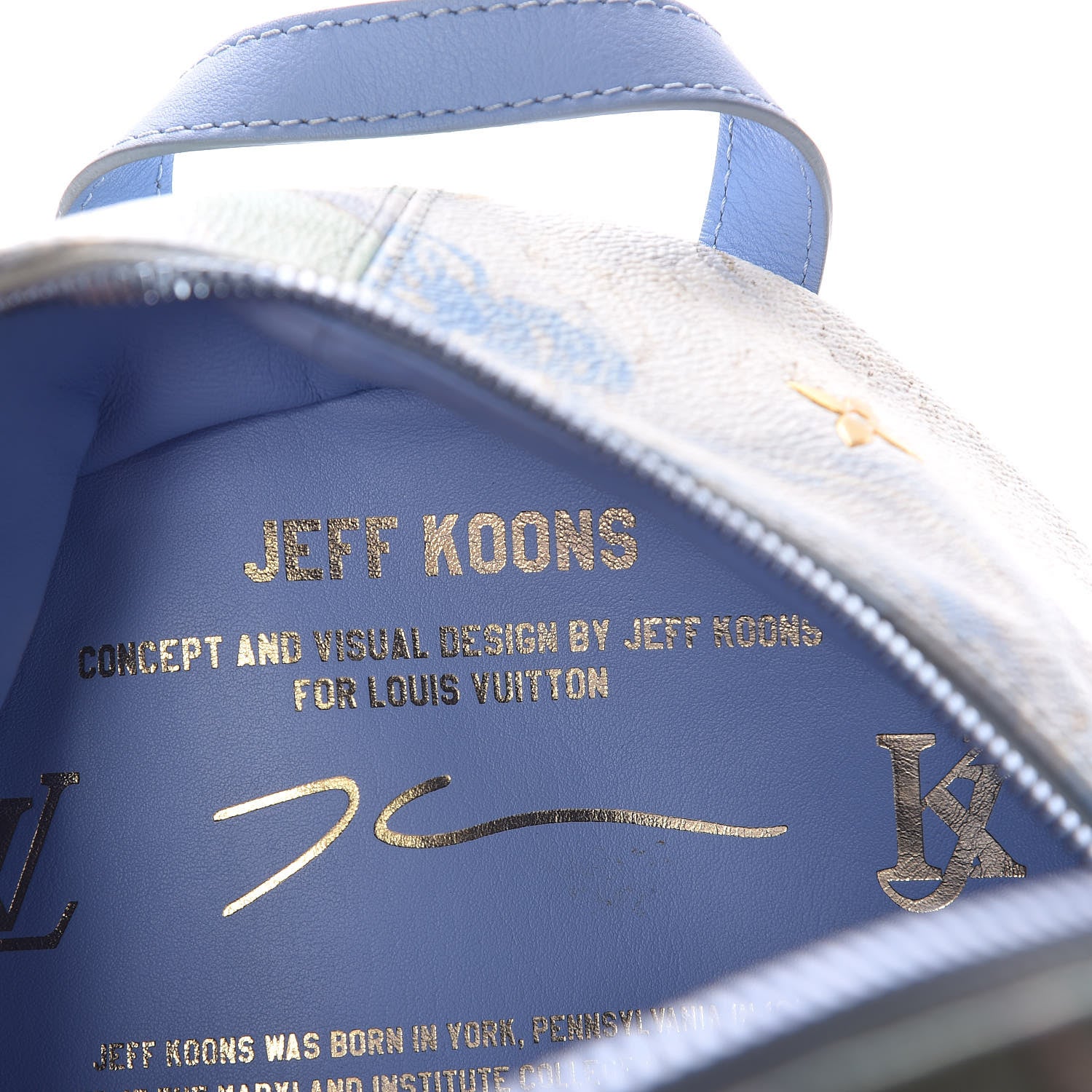 Louis Vuitton Masters Van Gogh Palm Springs Backpack 6 of 12