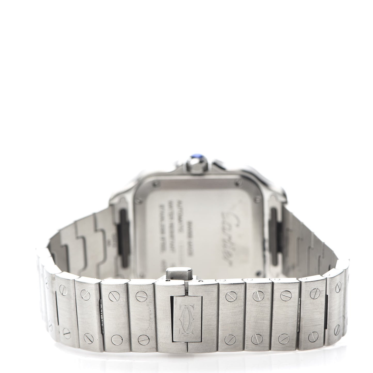 Stainless Steel 35mm Santos de Cartier Automatic Watch