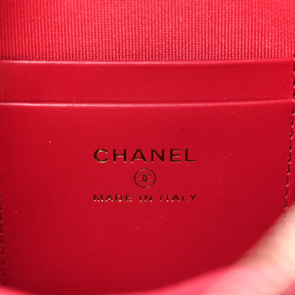 Chanel Caviar Quilted CC Mini Classic Backpack Dark Red 6 of 11