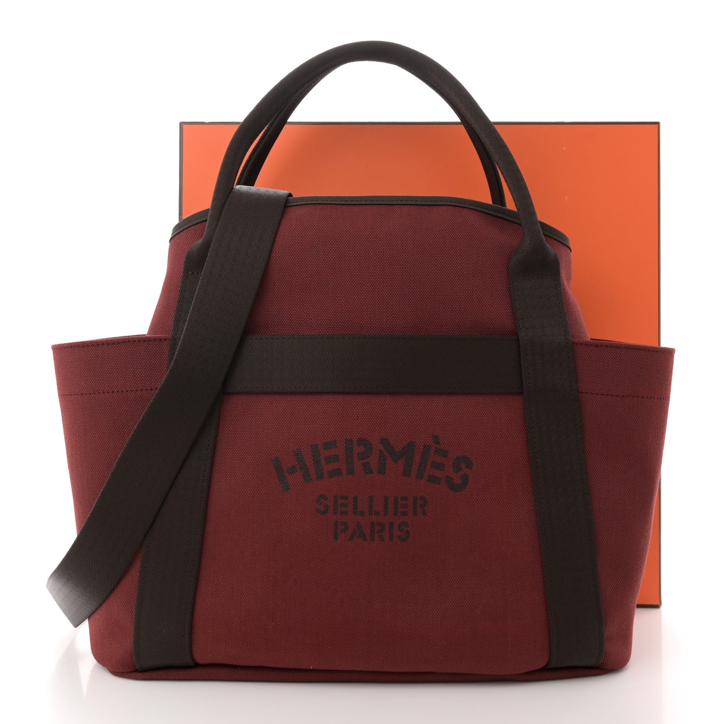 Canvas The Grooming Bag Rouge H Chocolat
