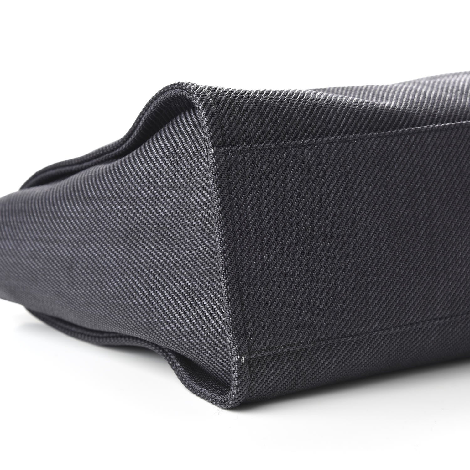 Chanel Canvas Medium Deauville Tote Black 7 of 12