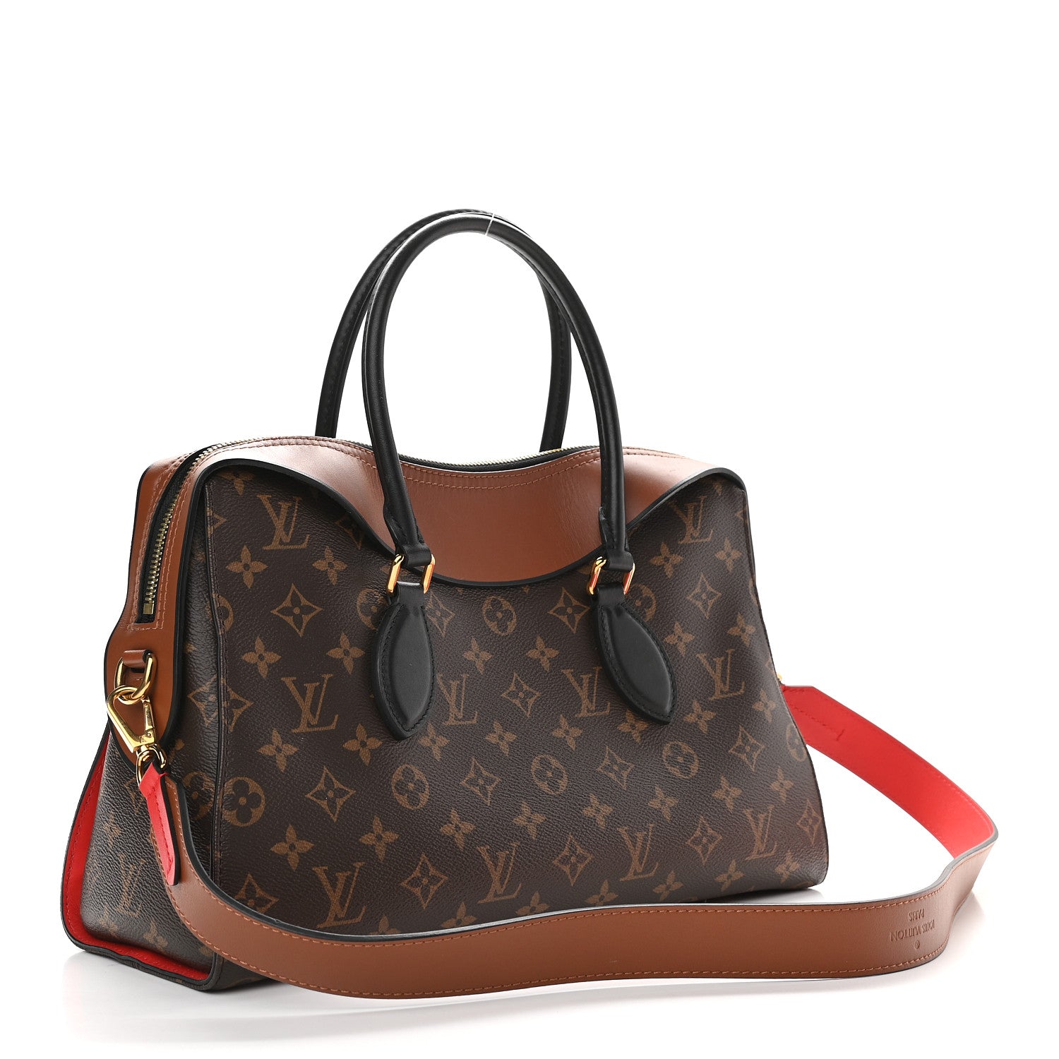 Louis Vuitton Monogram Tuileries Caramel Rouge 3 of 8