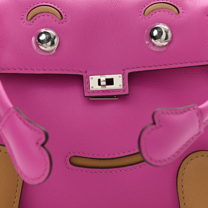 Hermes Swift Quelle Idole Kelly Doll Handbag Magnolia Biscuit 8 of 11