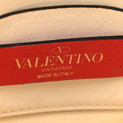 Valentino Garavani Calfskin Rockstud Round Crossbody Bag White 6 of 14