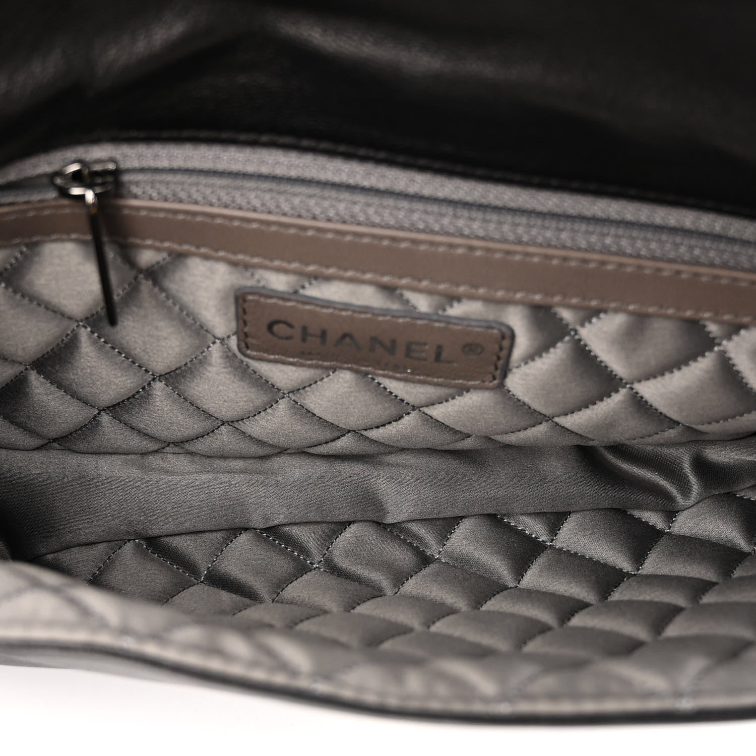 Chanel Lambskin Medium Madison Flap Black 5 of 9