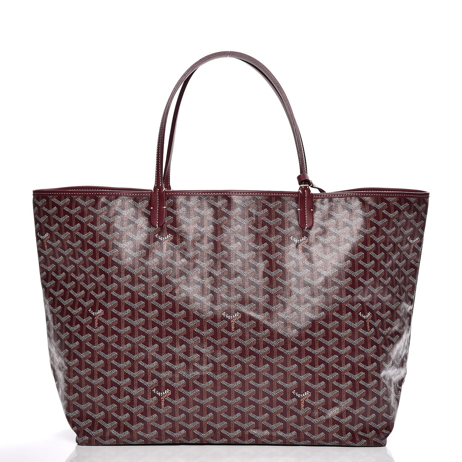 Goyard Goyardine Saint Louis GM Burgundy 3 of 9