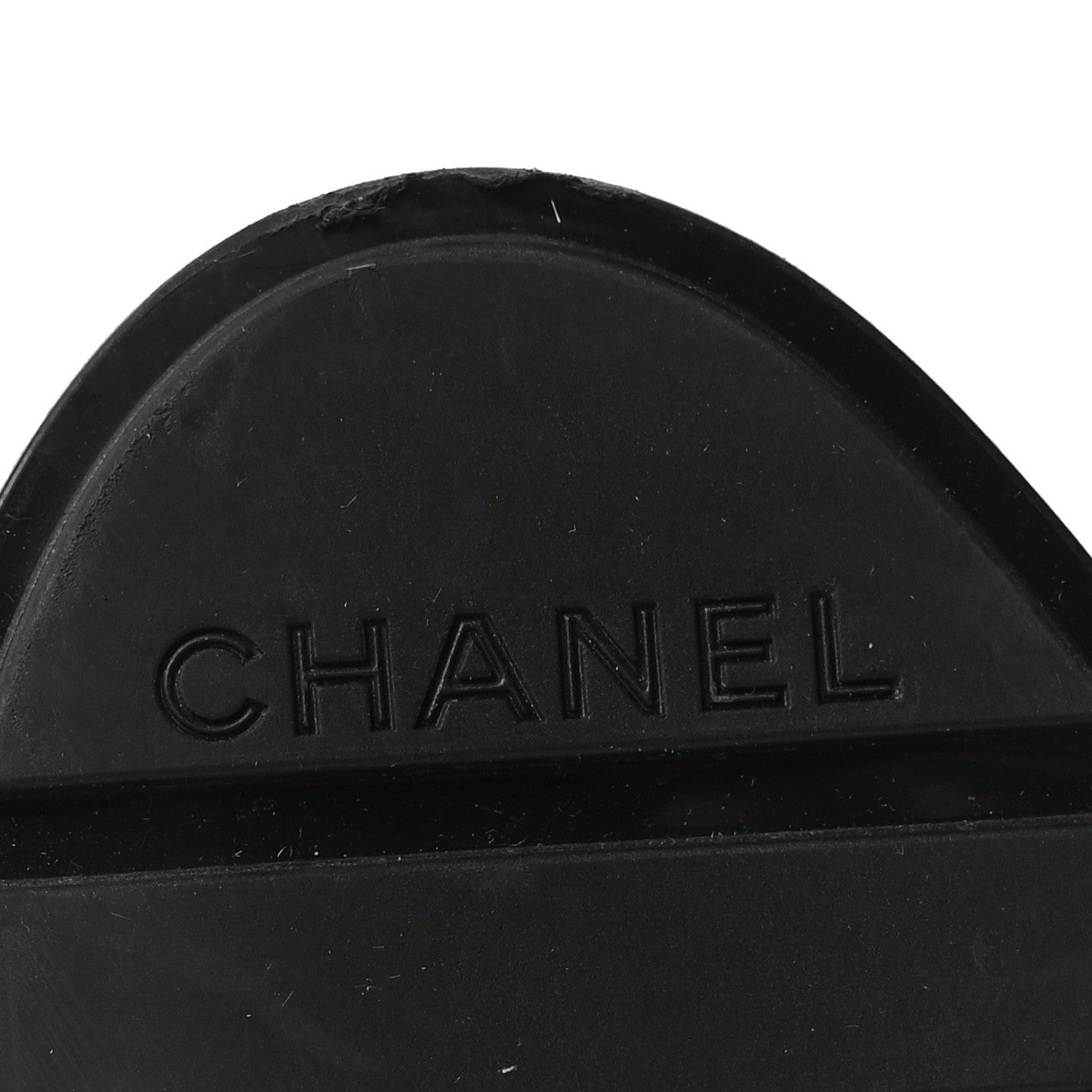 Chanel Calfskin Patent Cap Toe CC Short Boots 40 Black 7 of 9