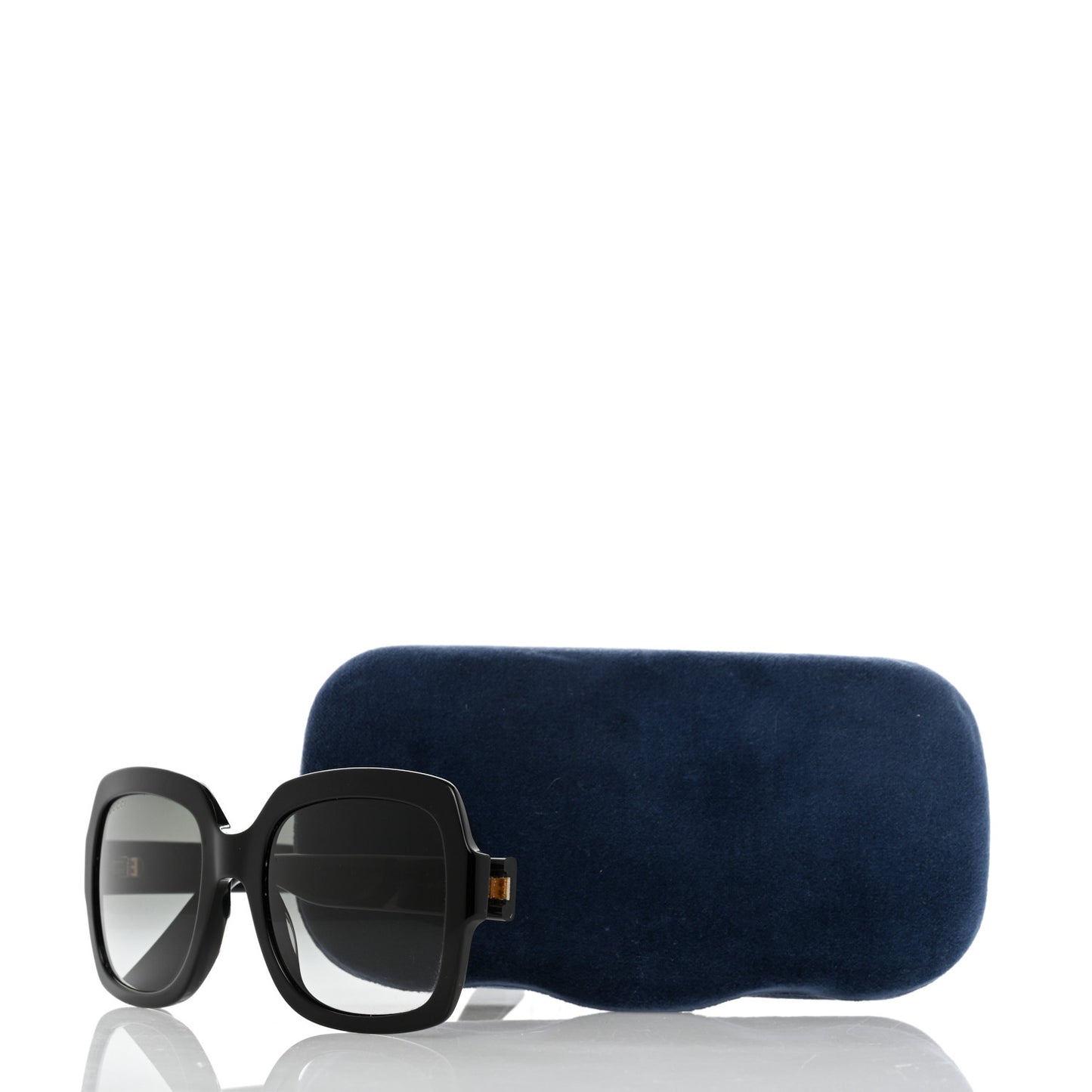 Acetate Square Frame Sunglasses GG0036S Black