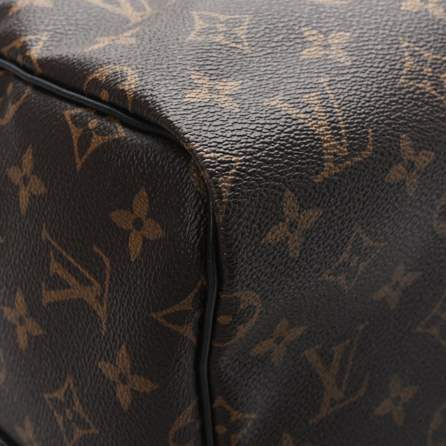 Louis Vuitton Monogram Macassar Keepall Bandouliere 55 8 of 12