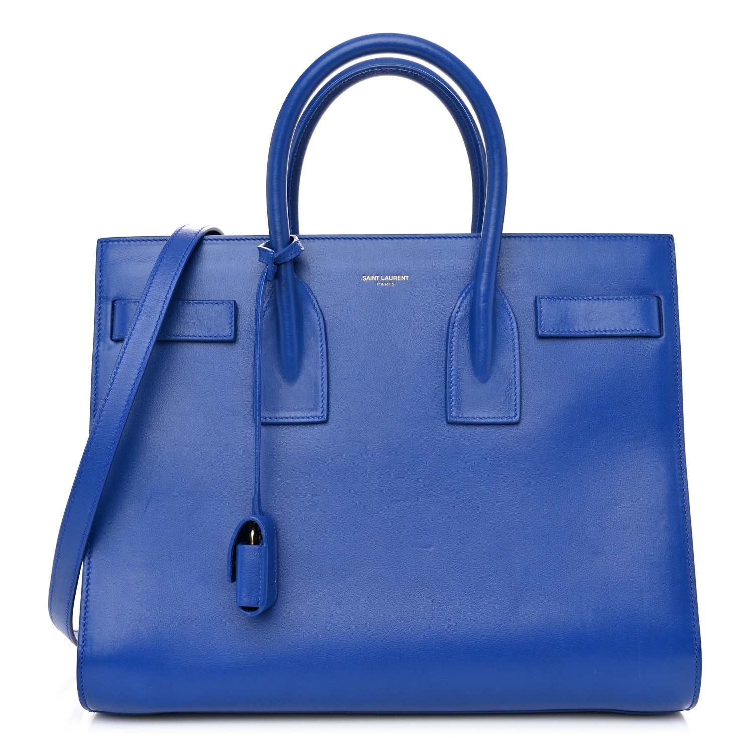 Saint Laurent Calfskin Small Sac De Jour Royal Blue 1 of 11