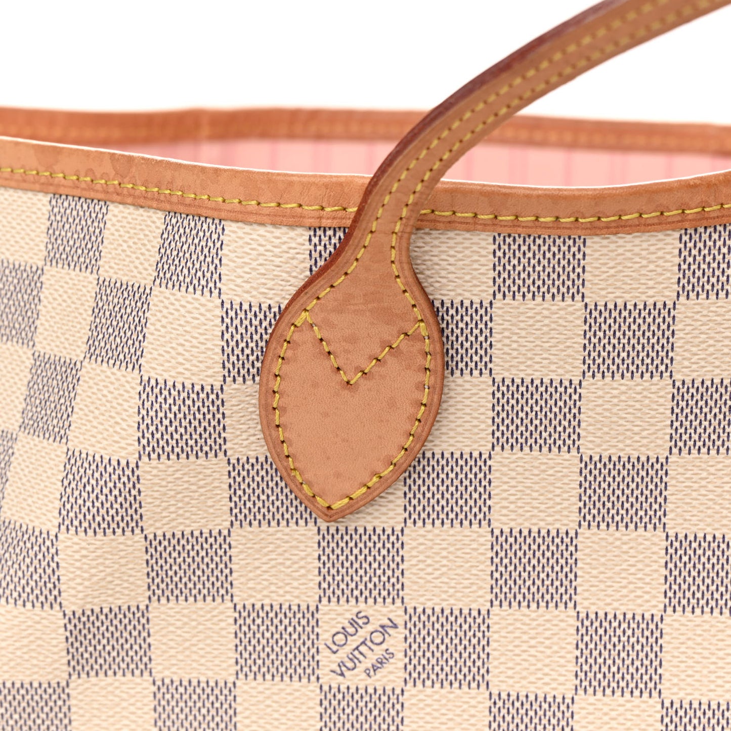 Damier Azur Neo Neverfull GM Rose Ballerine