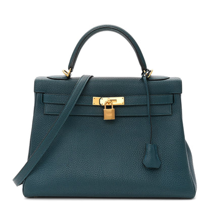 Hermes Togo Kelly Retourne 32 Colvert 1 of 14