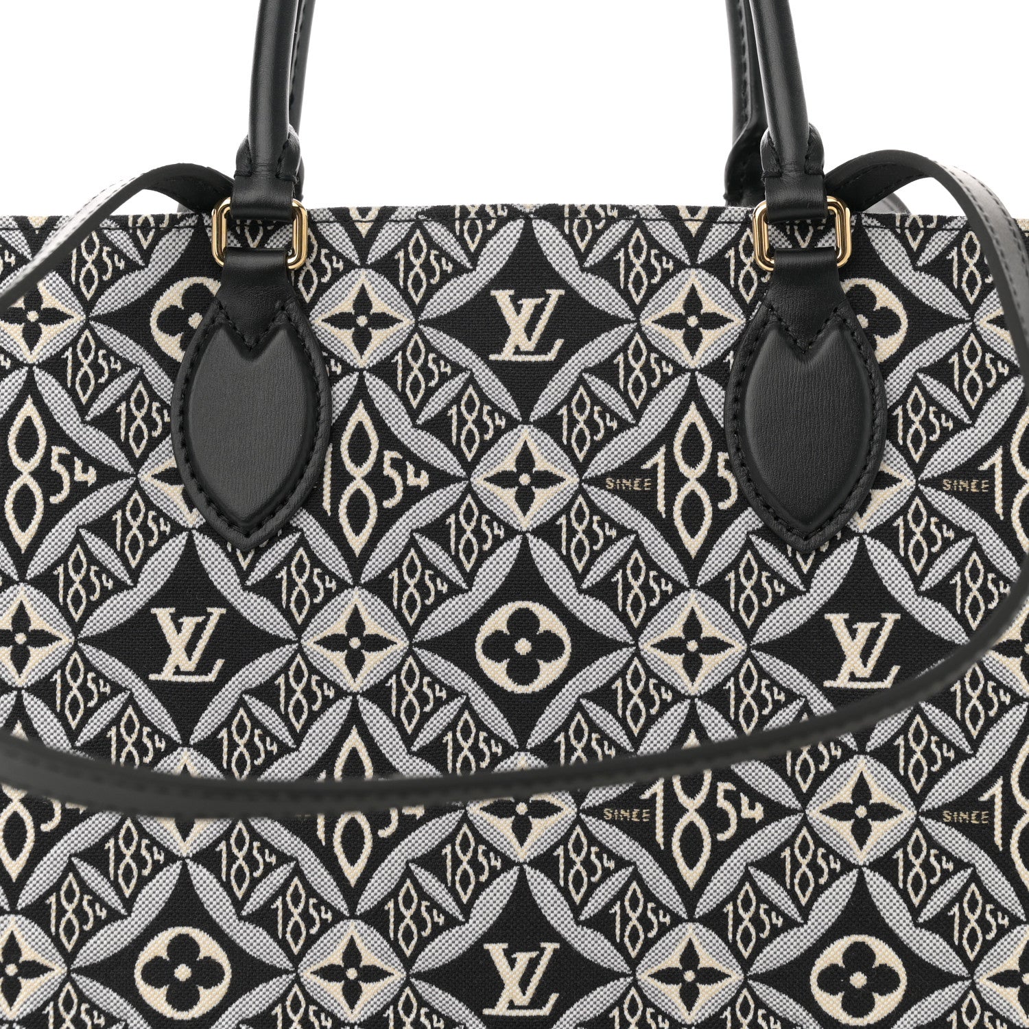Louis Vuitton Jacquard Since 1854 Onthego GM Grey 7 of 11