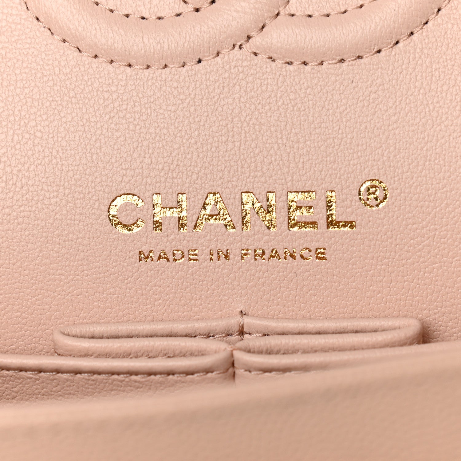 Chanel Caviar Quilted Small Double Flap Beige 6 of 9