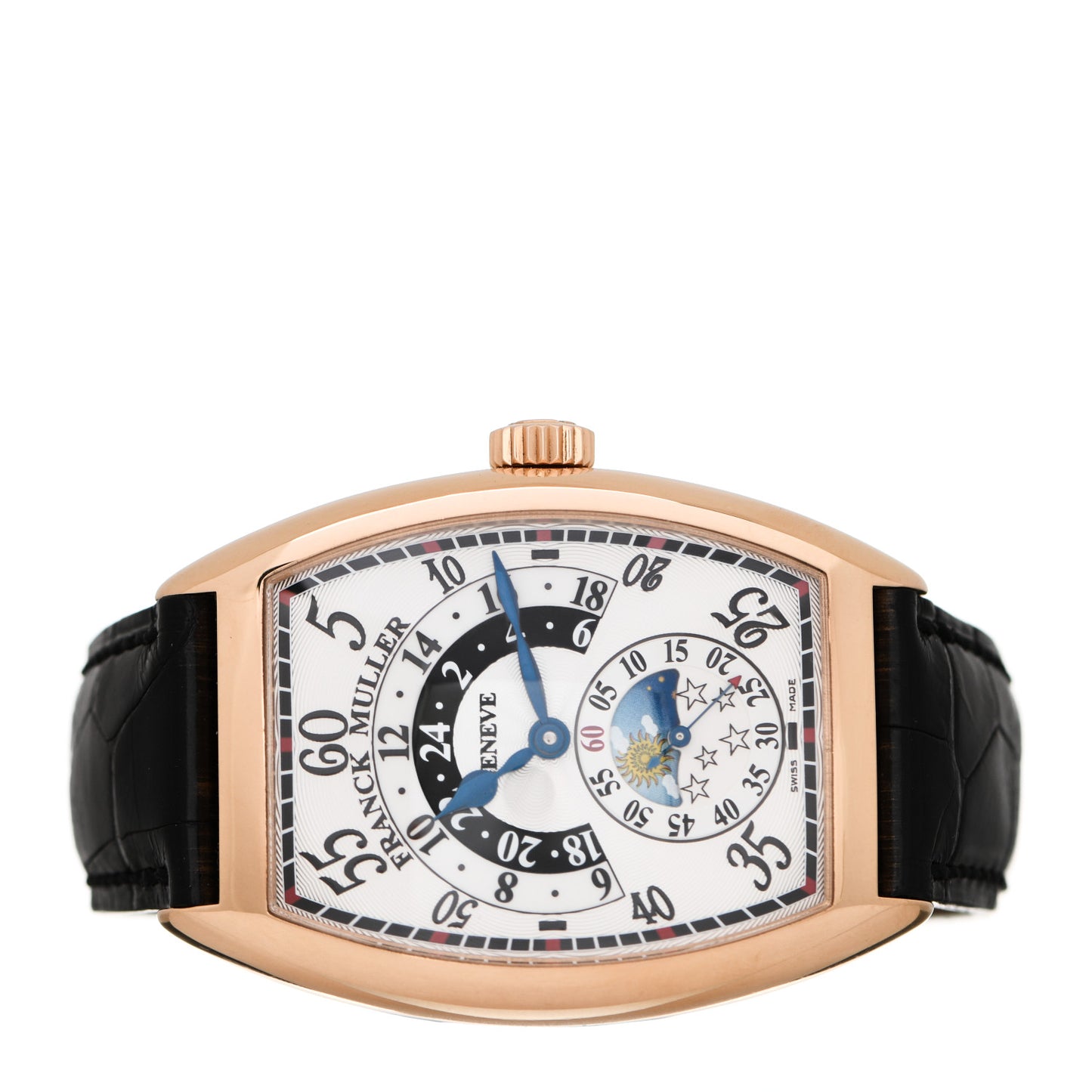 18K Yellow Gold Alligator 36mm Master of Complications Automatic Watch 7880HRJN