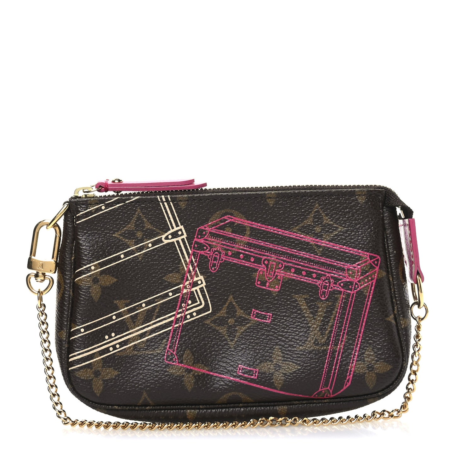 Monogram 2014 Christmas Animation Mini Pochette Accessories