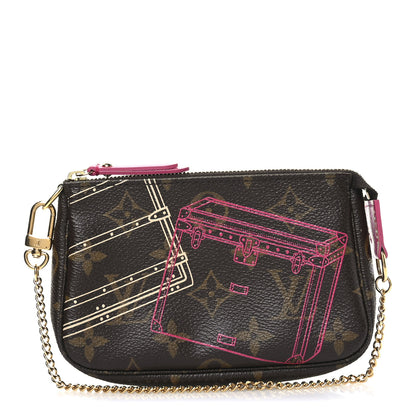 Louis Vuitton Monogram 2014 Christmas Animation Mini Pochette Accessories 1 of 8