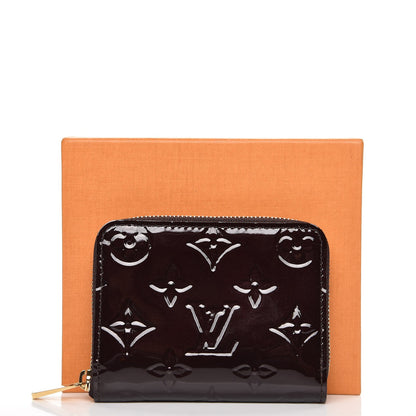 Louis Vuitton Vernis Zippy Coin Purse Wallet Amarante 7 of 7