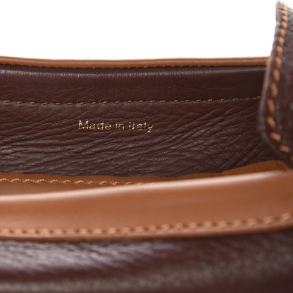 Louis Vuitton Calfskin Oxford Loafers 41 Brown Cognac 13 of 15