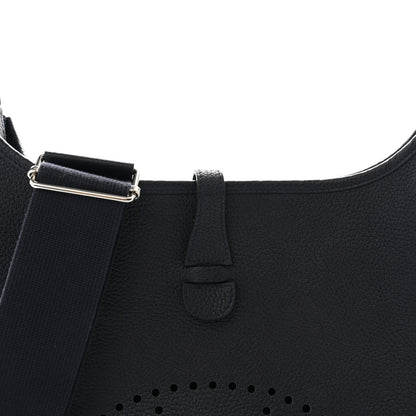 Hermes Taurillon Clemence Evelyne III Bleu Nuit 9 of 13