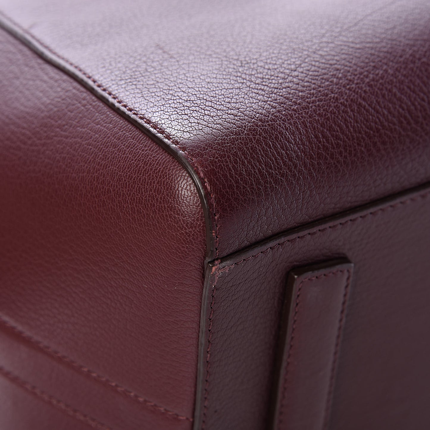 Sugar Goatskin Medium Antigona Oxblood