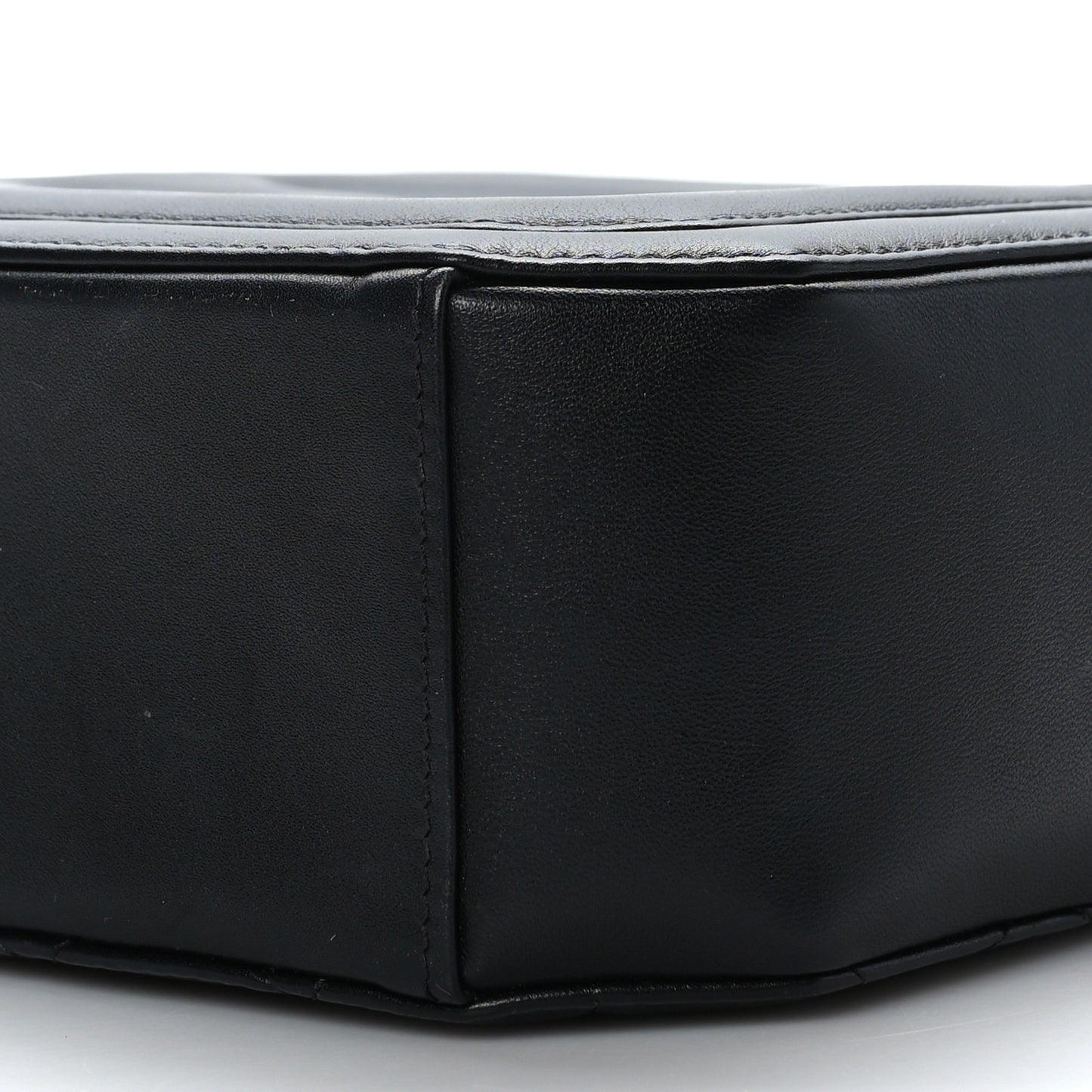 Lambskin CC Octagon Camera Case Black