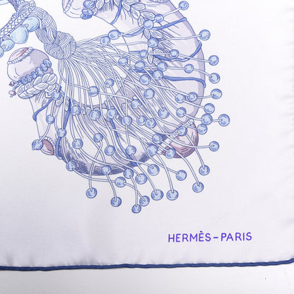 Hermes Silk Bracelets de Lumiere Scarf 90 4 of 4