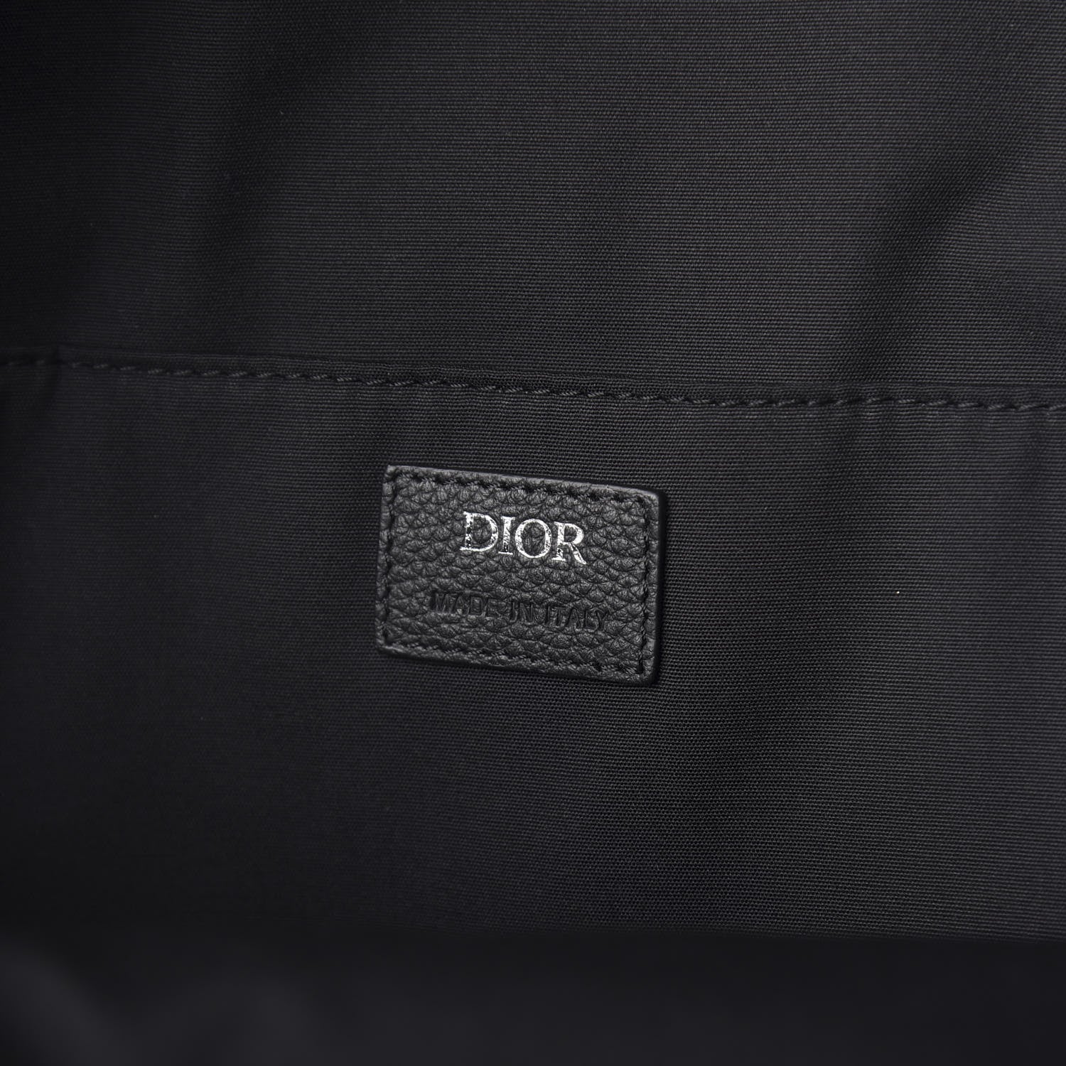Christian Dior Oblique Calfskin Rider Backpack Beige Black 7 of 9