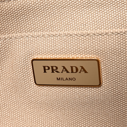 Prada Canapa Crystal Studded Tote Corda 6 of 9