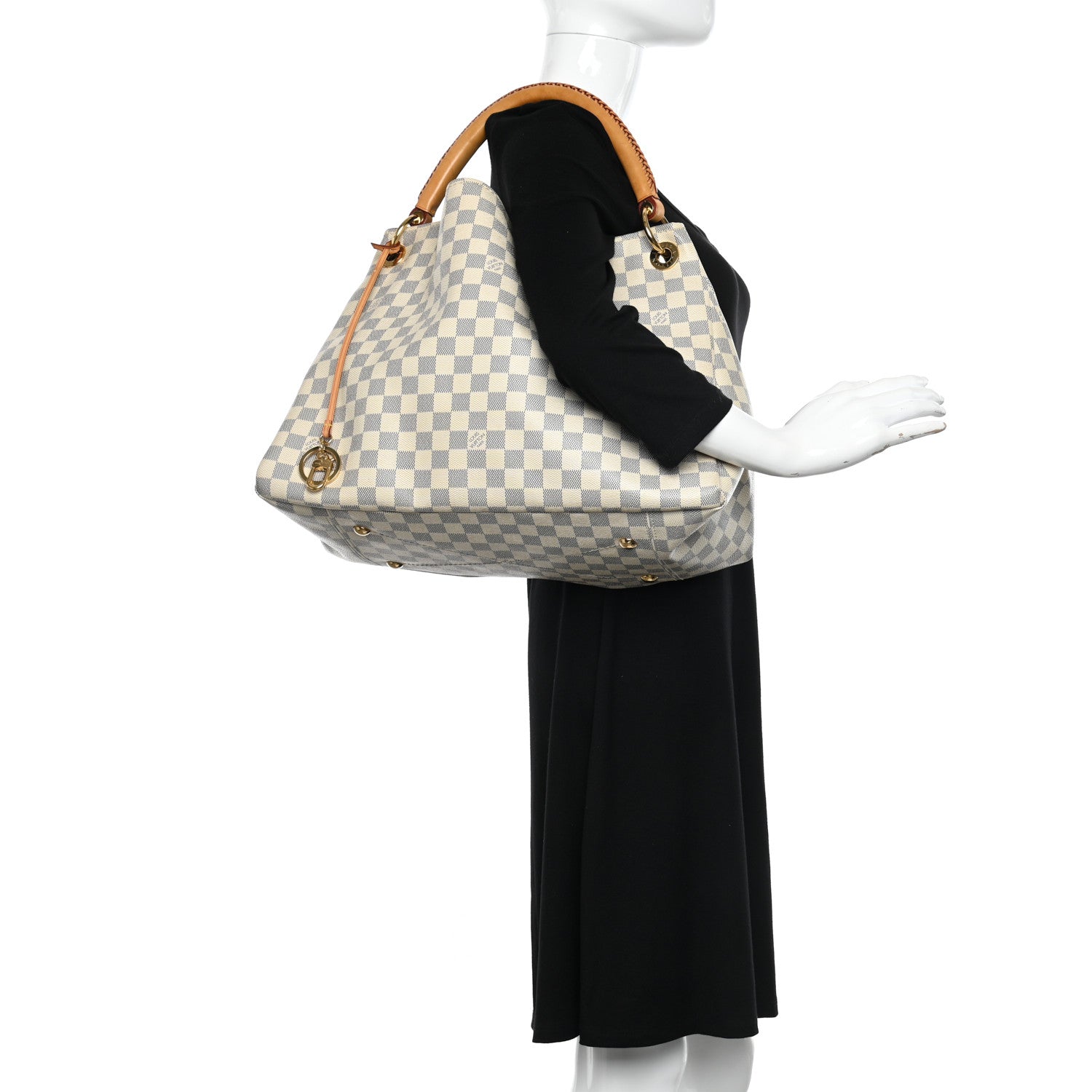 Louis Vuitton Damier Azur Artsy MM 2 of 12