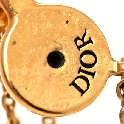 Christian Dior Pearl Shiny-D Earring Gold 4 of 4