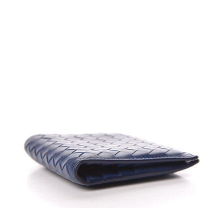 Bottega Veneta Nappa Intrecciato Bi-Fold Wallet Cobalt 4 of 7