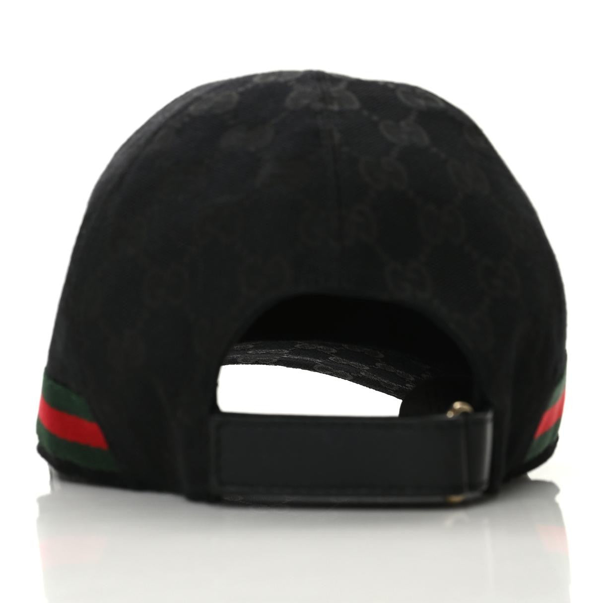 Gucci Monogram Web Baseball Hat M Black 5 of 8