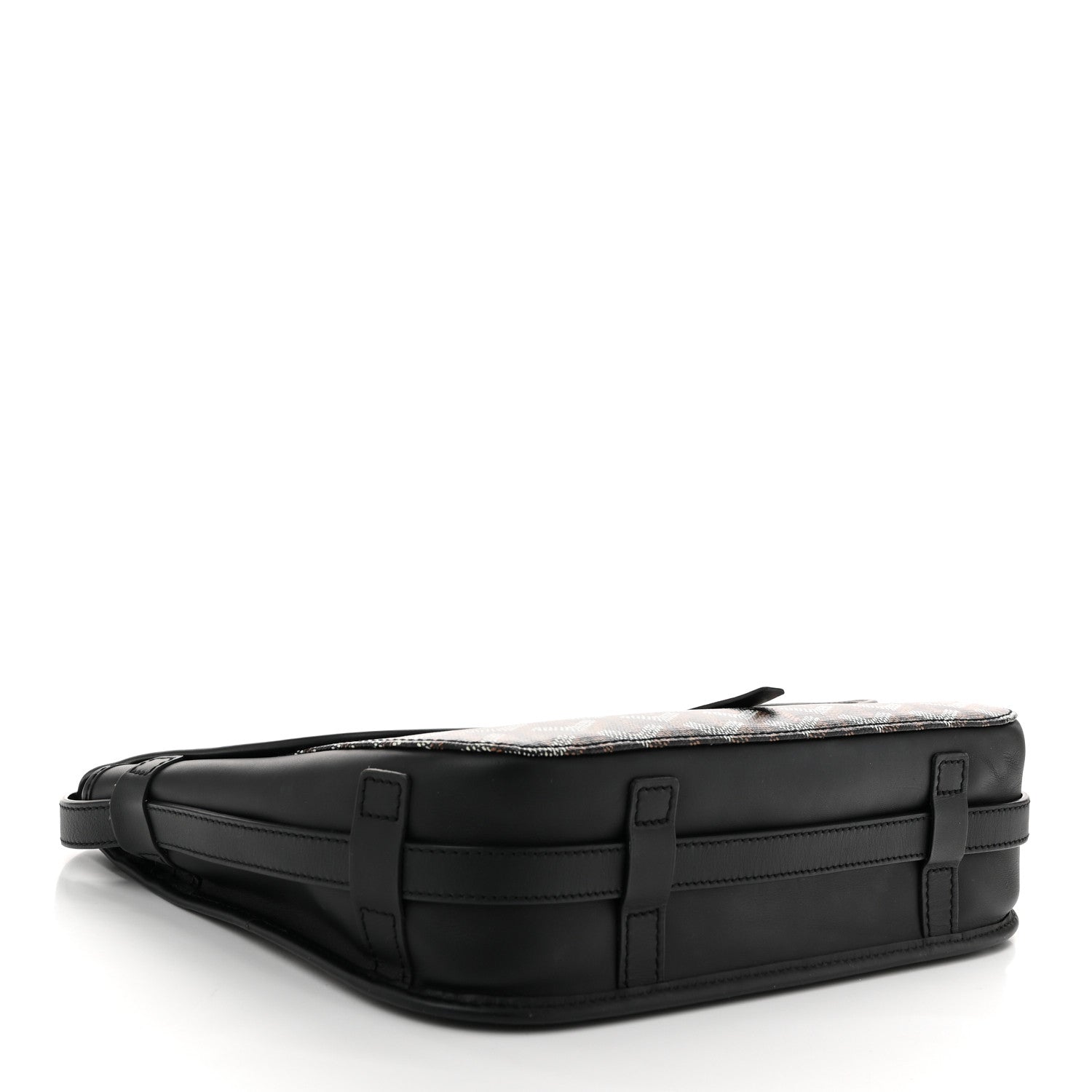 Goyard Goyardine Belvedere II MM Messenger Bag Black 4 of 10